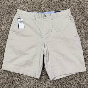 NWT Polo Ralph Lauren Men's Chino Stretch Classic Fit 7 Inch Shorts Size 35 Tan